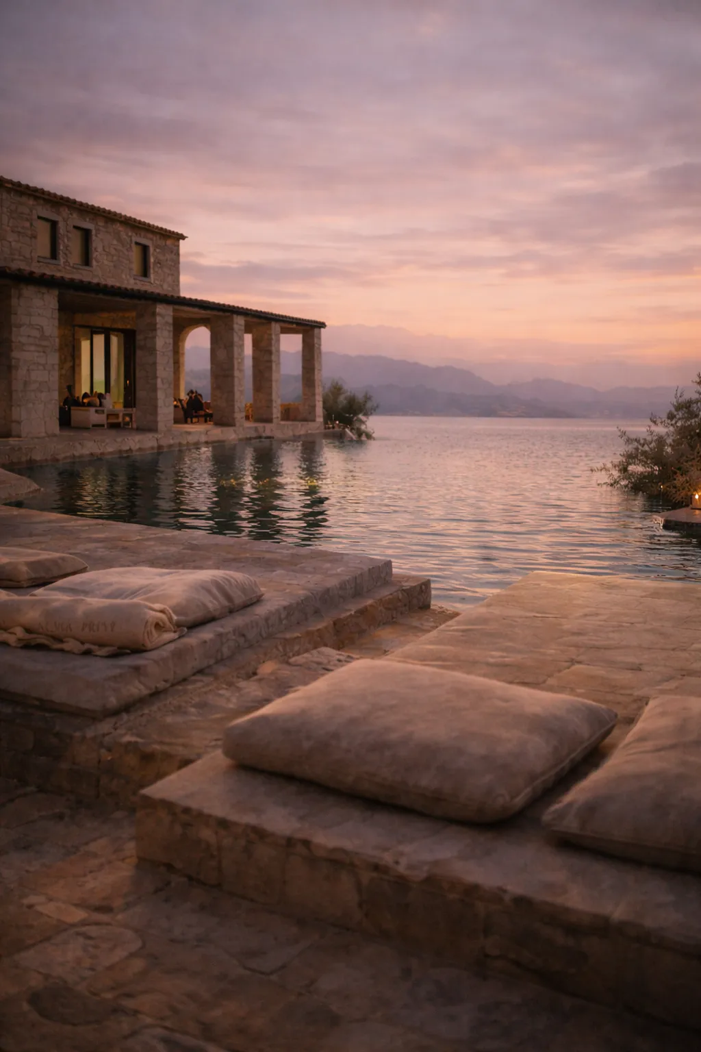 Secluded Architectural Setting